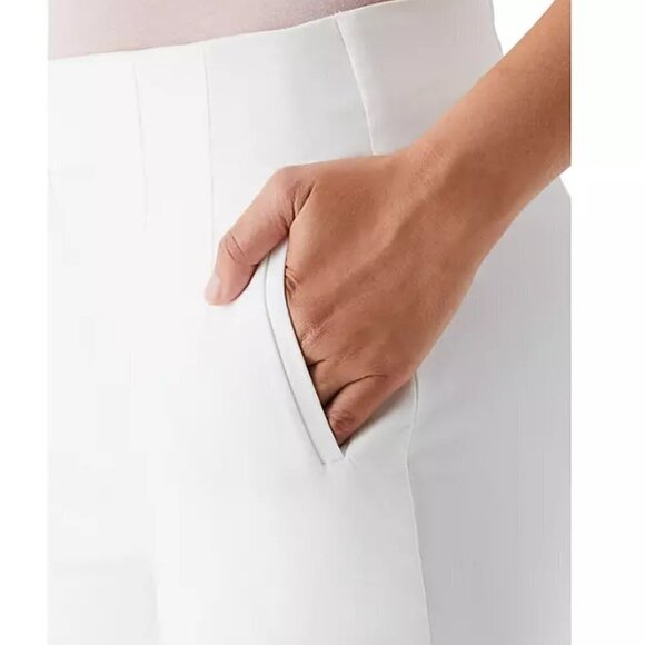 Rafaela stretch ankle pants. Star White Color NWT - Picture 2 of 9